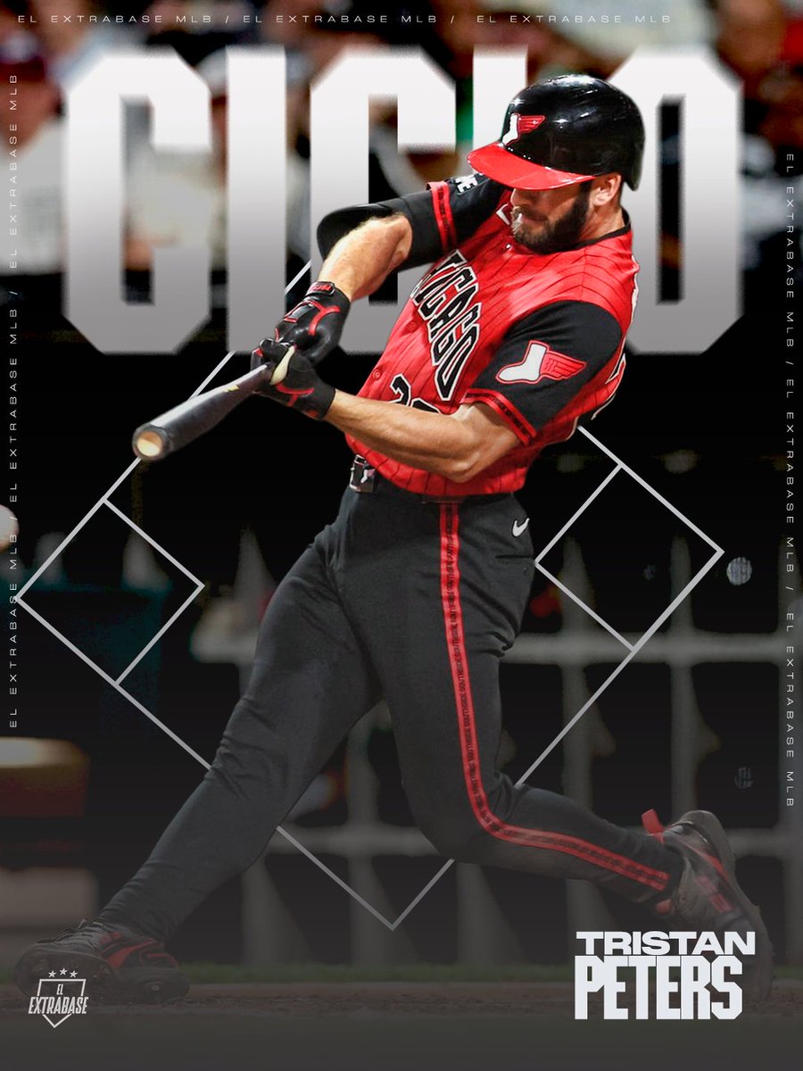 ElExtrabase's tweet photo. ¡¡¡Tristan Peters!!!

¡¡¡El novato de 26 años es el séptimo pelotero de los Medias Blancas en completar la escalera!!!

Se une a:
—José Abreu, 2017
—José Valentin, 2000
—Chris Singleton, 1999
—Carlton Fisk, 1984
—Jack Brohamer, 1977
—Ray Schalik, 1922

#WhiteSox | #ElExtrabase⚾️ https://t.co/oNkviVAlzp