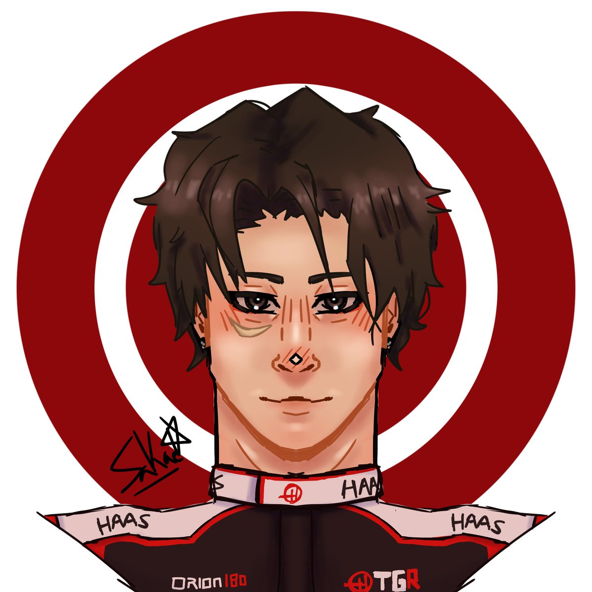 twinkonelli's tweet photo. Artfight - this is OUR niche 

Haas driver belongs to @carpe6iem 
Ferrari driver belongs to @rosberg006 https://t.co/JBlS0G4qLM