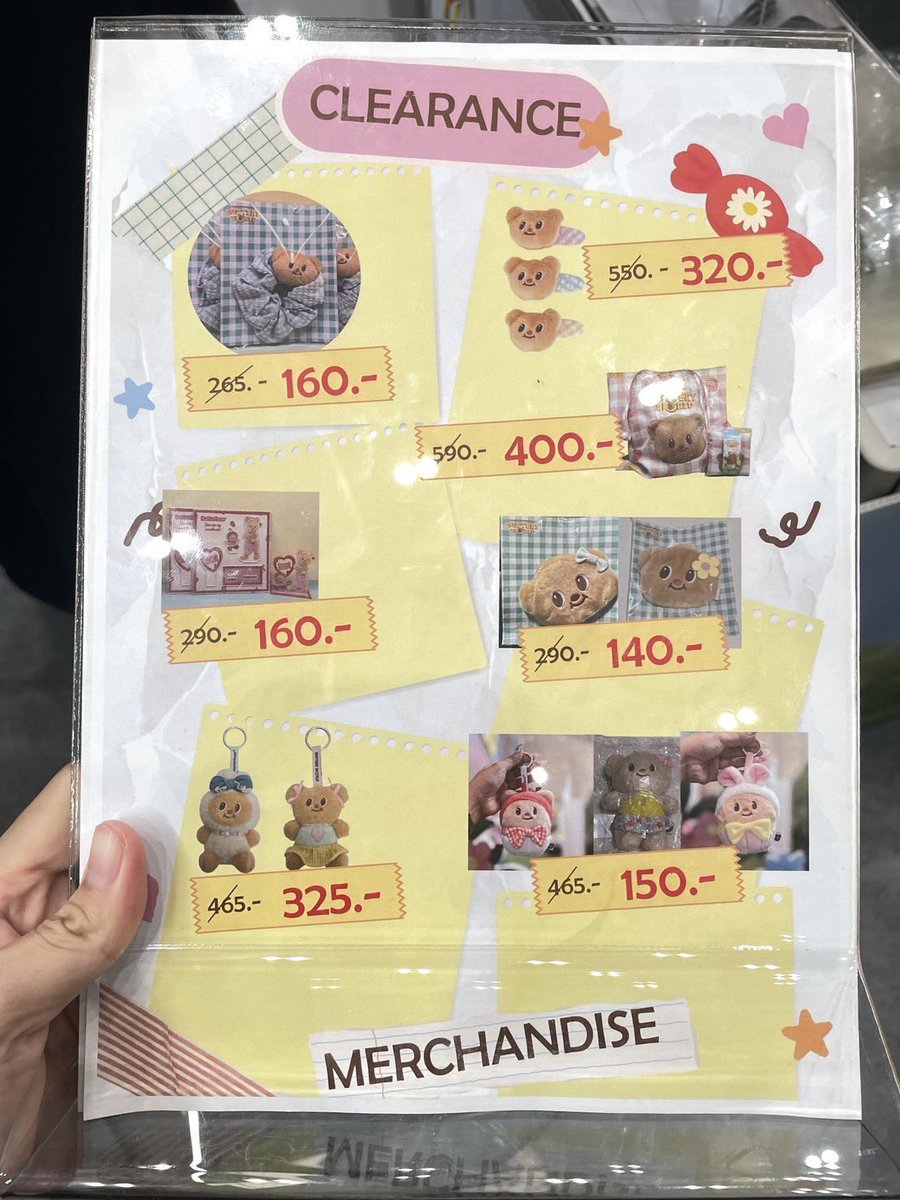 iampalama's tweet photo. ❤️ รับหิ้วคอลน้องเนย BUTTERY WORLD CLEARANCE SALE 🧸
📢 พรุ่งนี้วันสุดท้ายแล้วน้า!
สินค้าคอลนี้ มีขายเฉพาะในงานเท่านั้น ไม่มีขายออนไลน์ ✨

💰 ค่าหิ้ว 50 บาท (3 ชิ้นแรก)
➕ ชิ้นที่ 4 เป็นต้นไป บวกเพิ่มชิ้นละ 10 บาท
#ButteryWorld #ButterBear #ClearanceSale #รับหิ้วน้องเนย #หมีเนย https://t.co/0vKW0Um6mr