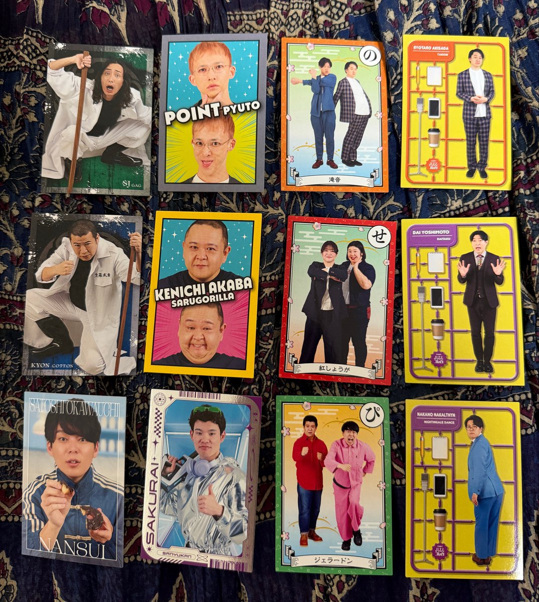 trhk_kru's tweet photo. 【交換】よしもとコレカ

同種交換希望。かるた以外のレギュラーは異種も可。

求: 9番街レトロ なかむらしゅん

譲: 滝音 秋定 ダイタク 大 ナイチンゲールダンス 中野なかるてぃん 紅しょうが ジェラードン ピュート ポイント サルゴリラ 赤羽 三遊間 さくらい GAG SJ コットン きょん 軟水 大川内 https://t.co/PKSV2m5nlZ