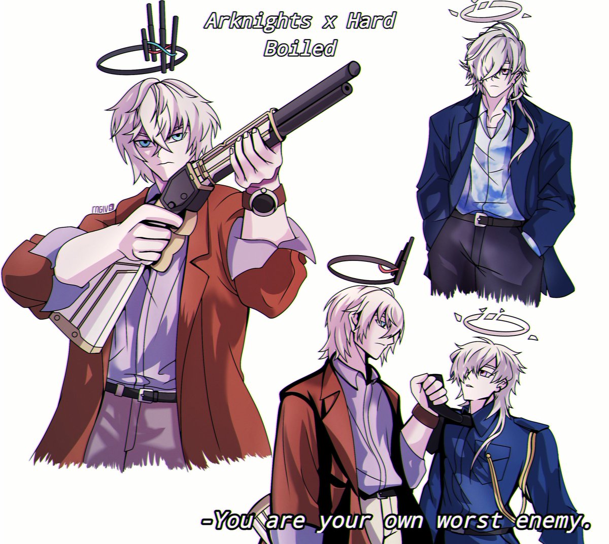 rngesus41's tweet photo. Arknights x Hard Boiled (1992) 

#Arknights #アークナイツ https://t.co/B4TPQvnejF