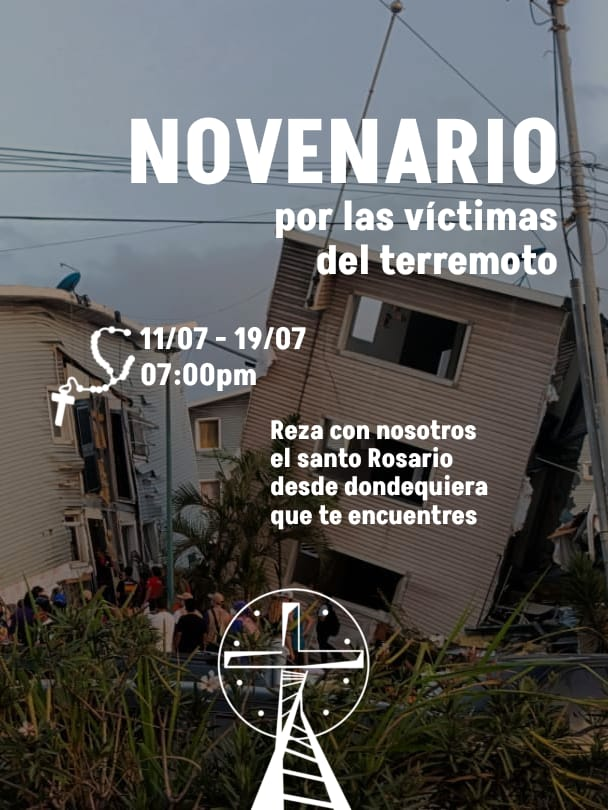CatoVenezuela's tweet photo. La Pastoral Universitaria de la UCV va a estar realizando un novenario por las victimas del terremoto. Empezara a partir del día de hoy (11 de julio de 2026) y el Rosario será rezado a partir de las 7 PM de cada uno de los 9 días. Invitamos a seguirlo en soledad o compañía. https://t.co/P174jrmbko