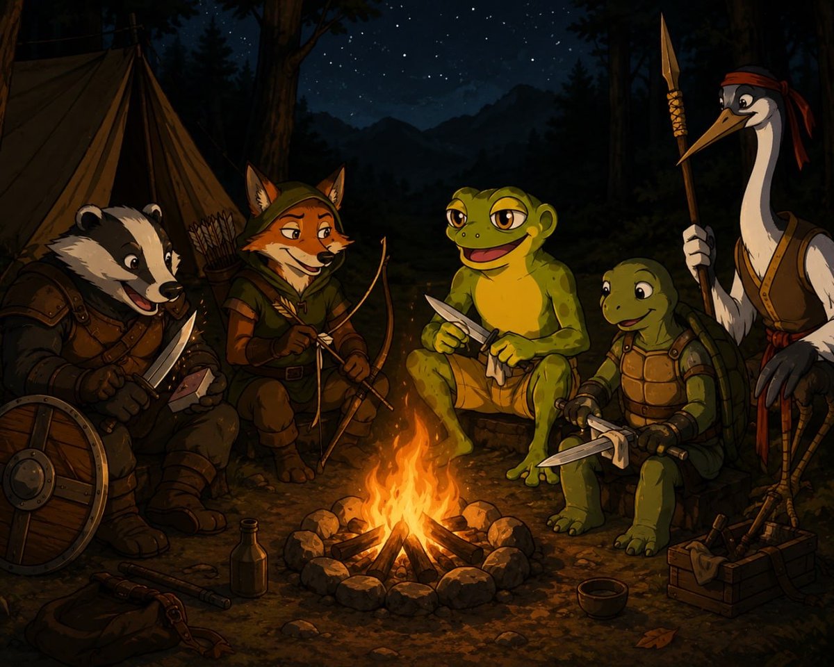 HoppyTheFrogX's tweet photo. Hoppy and friends https://t.co/GjSaApT7z6