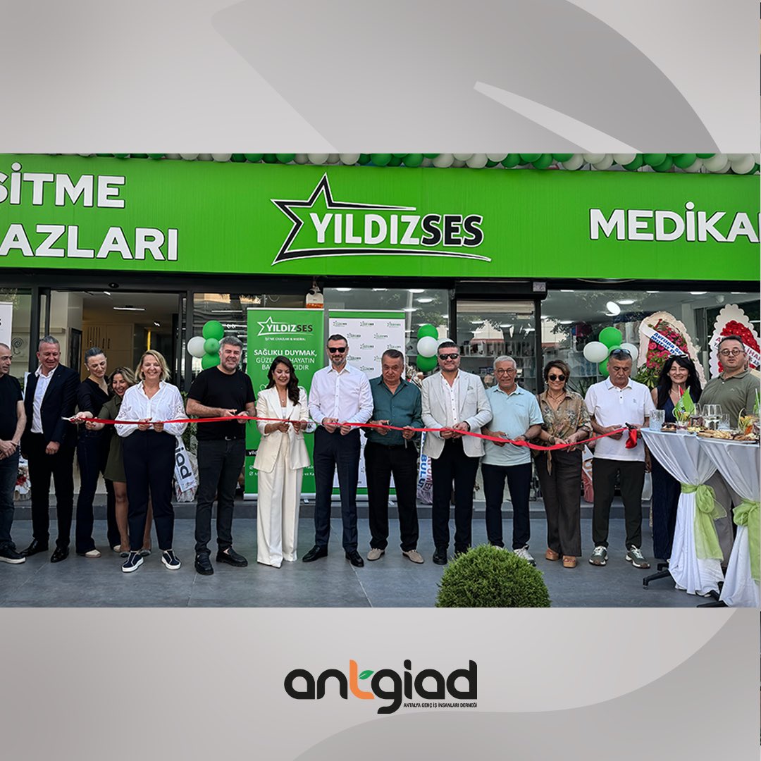 antgiad's tweet photo. YENİ AÇILAN İŞLETMELER İLE AİLEMİZ BÜYÜMEYE DEVAM EDİYOR

Yönetim Kurulu Başkanımız Ercan YAVAŞ, Genel Sekreterimiz Neslihan YALÇIN ve üyelerimiz, üyemiz Yıldız KARABIYIK’ın hayata geçirdiği Yıldızses İşitme Cihazları ve Medikal işletmesinin açılış törenine katılım sağladı. https://t.co/lUhW5xckPd