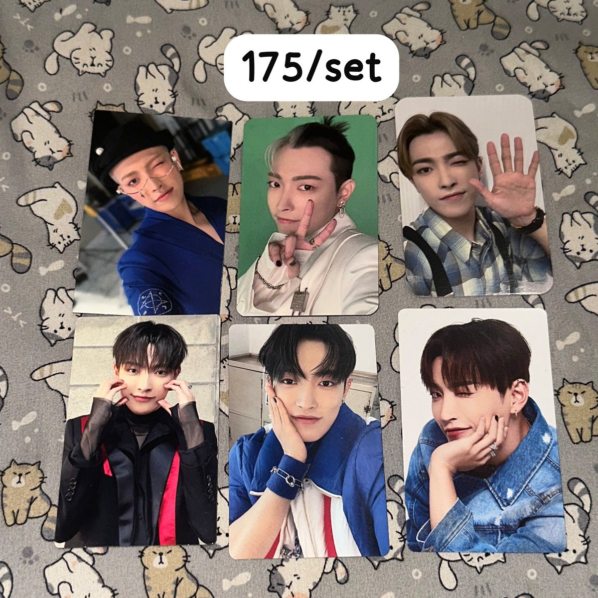 19971219SS's tweet photo. WTS ATEEZ PC PHOTOCARD 

• surabaya, ina 🇮🇩
• harga bersih ina per set sisa adm 🍊

sell ww wonderwall makestar hongjoong seonghwa yunho yeosang san mingi wooyoung jongho ateez album #wtsateez #pasarATEEZ 에이티즈 양도 https://t.co/KvtmF25L5M