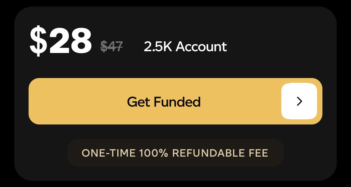NazGFT's tweet photo. 🚨 The $2.5K Goat Blitz Account is only available TODAY &amp; TOMORROW.

⚡ Just a 3% Profit Target
💰 Get funded faster.
⏳ Miss these 48 hours and it’s gone.

Secure yours NOW 👇
https://t.co/6qiTww2lNw https://t.co/SHTEpuEmLT