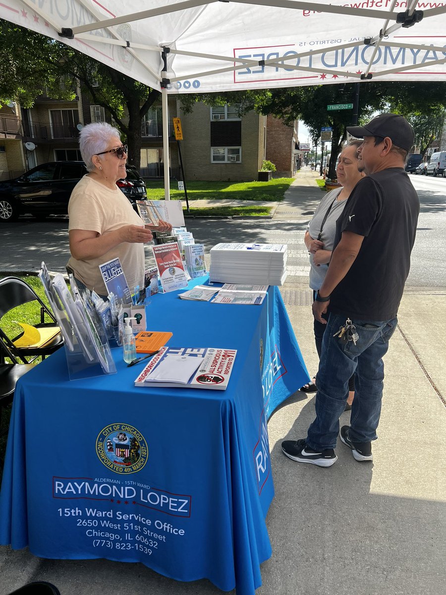 RaymondALopez's tweet photo. Our Ward Shred-a-thon is happening now in the 15th Ward’s Chicago Lawn/Gage Park community at 59/Francisco.

Destroy your evidence, sorry “paperwork,” for free until noon! https://t.co/g7Xu2HGjrm