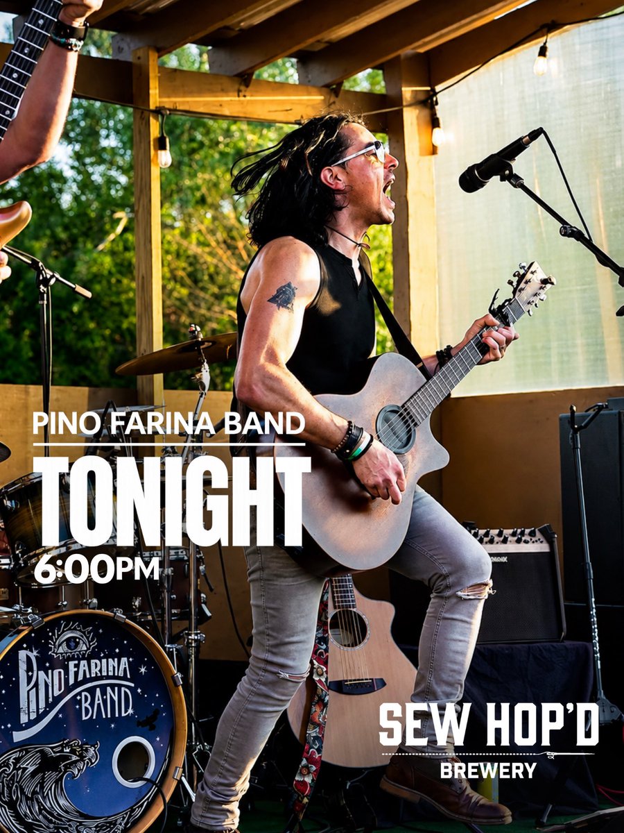 pinofarinaband's tweet photo. It’s a perfect summer night for live music.
See you at Sew Hop'd in Huntley tonight at 6:00pm!
.
.
📸: Jim Knobbe https://t.co/2OE7exXMd8