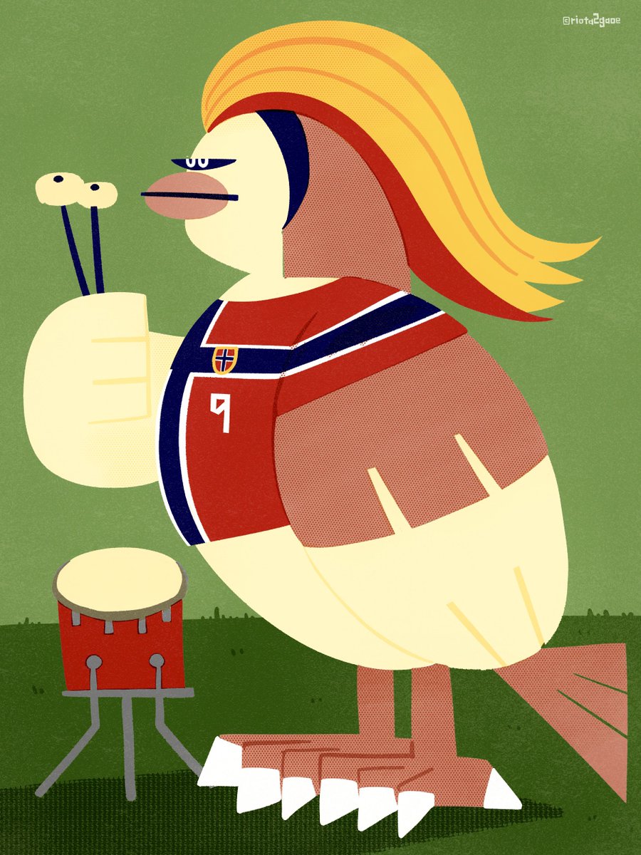 riota2gaoe's tweet photo. Haaland kind of looks like Pidgeot.🇳🇴
#pokemon https://t.co/P0ucjHpi0U