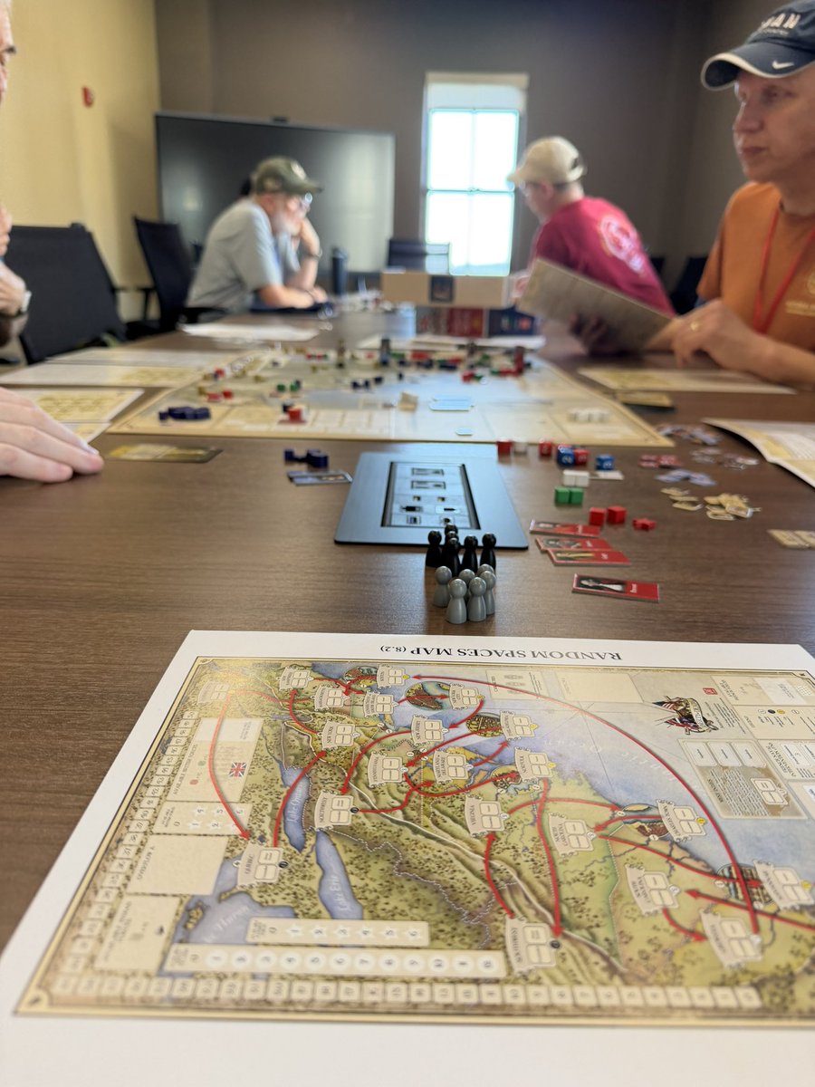 HBuchanan2's tweet photo. Liberty of Death @gmtgames at the first of hopefully many @SDHistCon North in St Paul MN! https://t.co/mLBOAENRoi