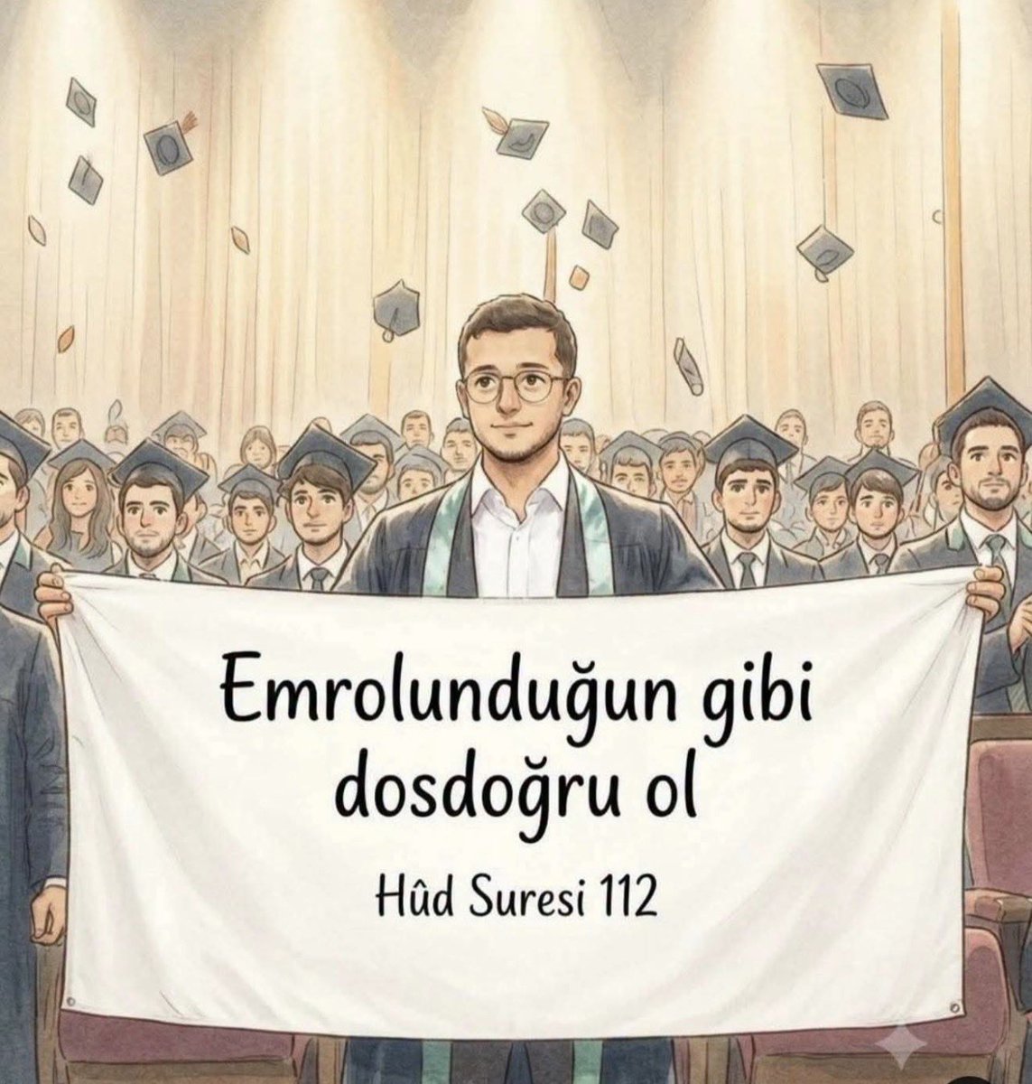 47ULUTA's tweet photo. Emrolunduğun gibi dosdoğru ol. Hûd Suresi 112. ayet https://t.co/a5vyGxQolu