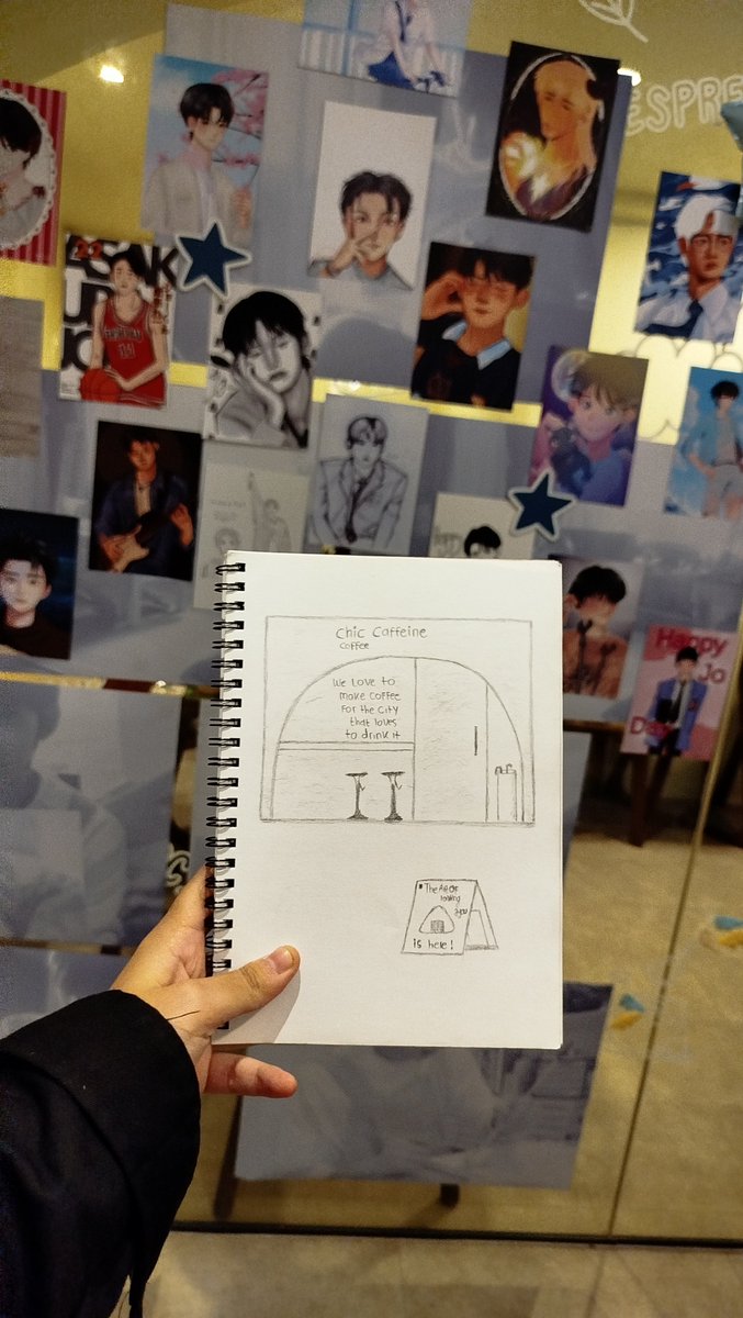 kazeinaki's tweet photo. Today's snap shoots from #TheArtOfLovingJyou (ft. I've sketch the cafe a bit :3)

Thank you so much kak @jodelune for the very art-sy and cute-sy event 🫶🏻💞 https://t.co/sxAGziQWn9