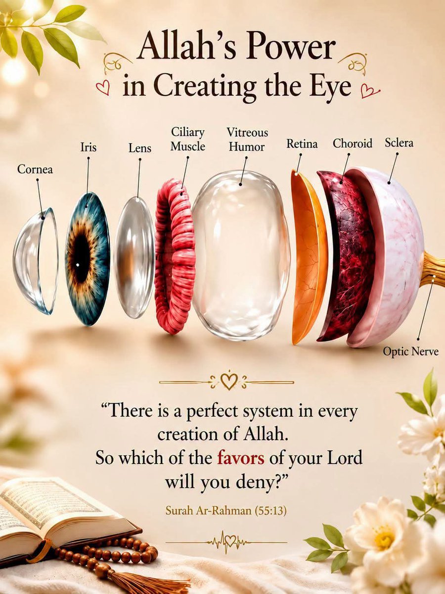 Cool_Ustaz's tweet photo. The Power of Allah in Creating the Human Eye. https://t.co/ezI29WjkGS