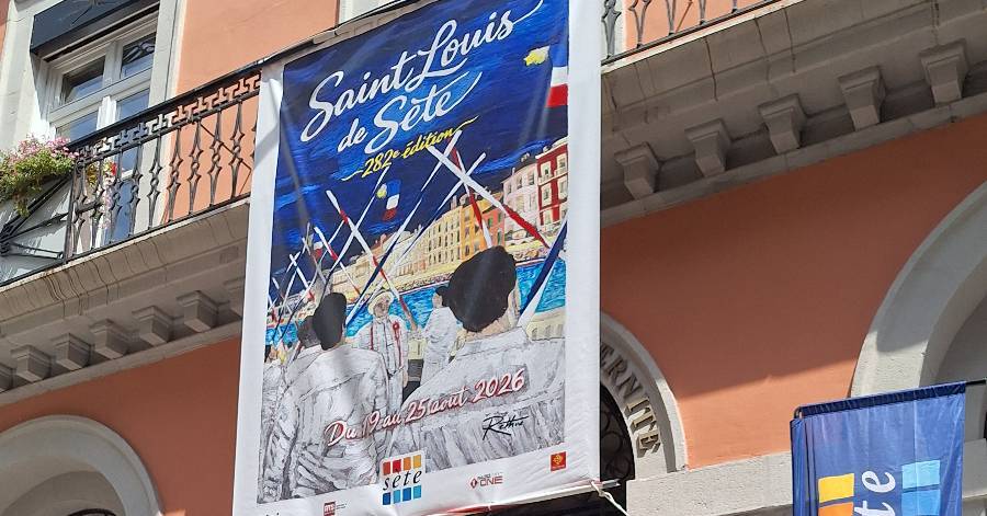 Marseillanais1's tweet photo. SÈTE - Saint-Louis 2026 : l'affiche officielle de la 282ᵉ édition se dévoile #sete https://t.co/WE2Ro0uqx0 https://t.co/QauZAWxl4R