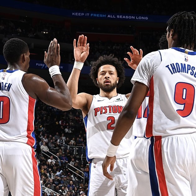 RTNBA's tweet photo. The top 5 young cores in the NBA, per @BleacherReport 

1. Spurs
2. OKC
3. Pistons
4. Rockets
5. Wizards https://t.co/cBEkwOsQF9