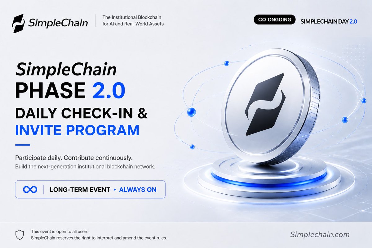 SimpleChain tweet media