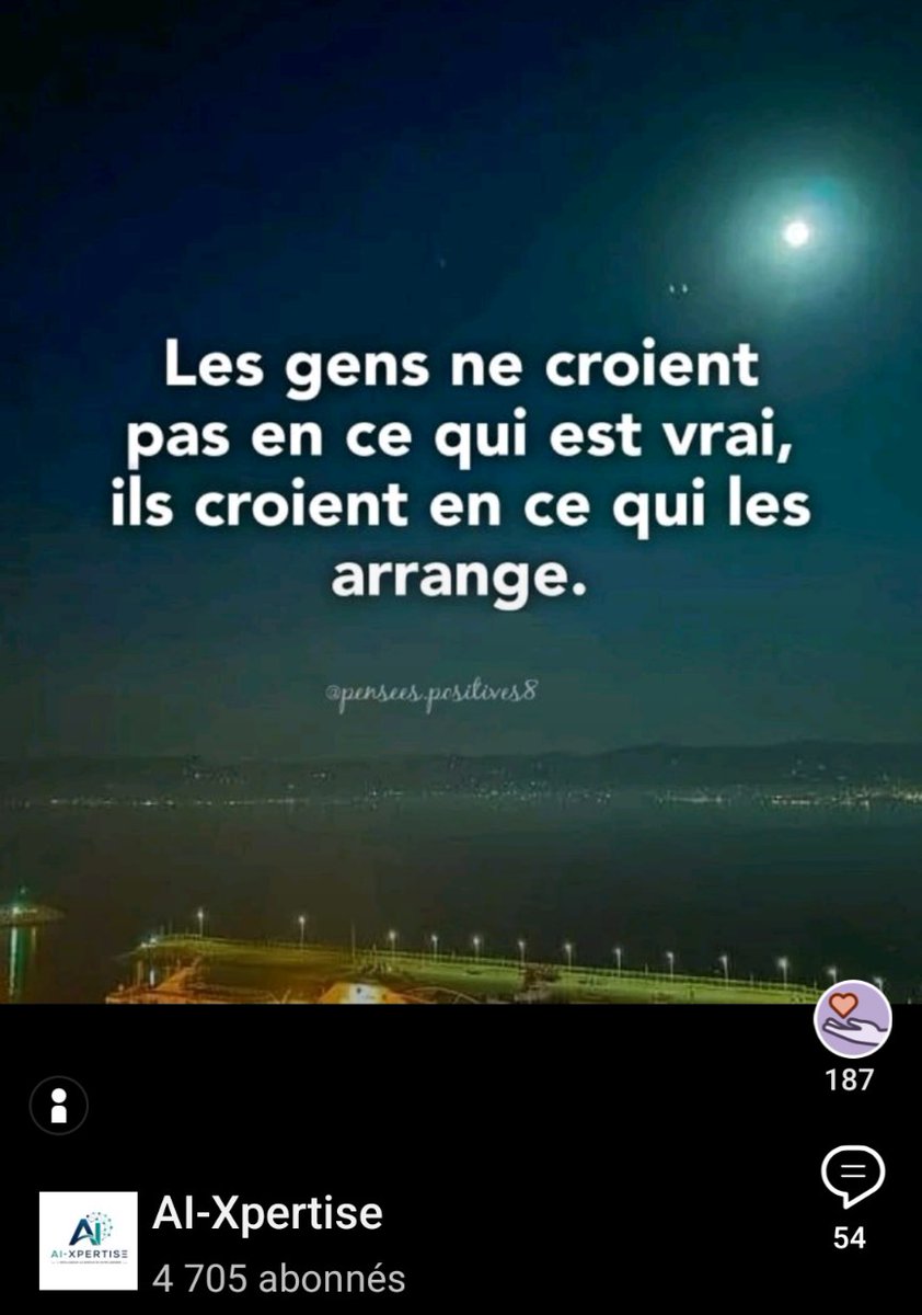 peintrev's tweet photo. L'une des réalités les plus difficiles à accepter est que les faits ne suffisent pas toujours à convaincre.

Nous interprétons tous le monde à travers nos expériences, nos croyances et nos intérêts. https://t.co/yWOd55ZZFF https://t.co/YLrujuAmVC