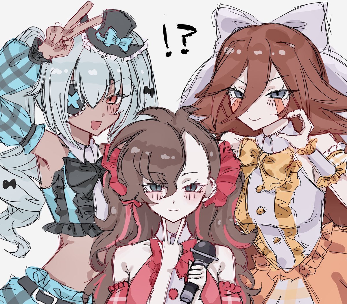 an8upd's tweet photo. ⚠️女体化
清書するけど時間かかりそうなのでひとまず… https://t.co/wzrYYdQsSf