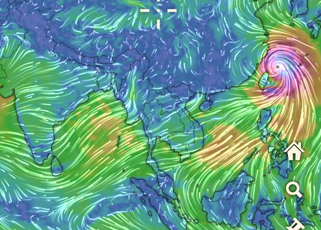 Monsoontv_india's tweet photo. Some very knowledgeable people are saying that the Indian #monsoon has been weakened by typhoons in the South China Sea. 😂. Typhoons often strengthen the monsoon. The main reasons for the weakening of the monsoon are the suppression of the #MJO and El Niño. https://t.co/2riTDpZZeu