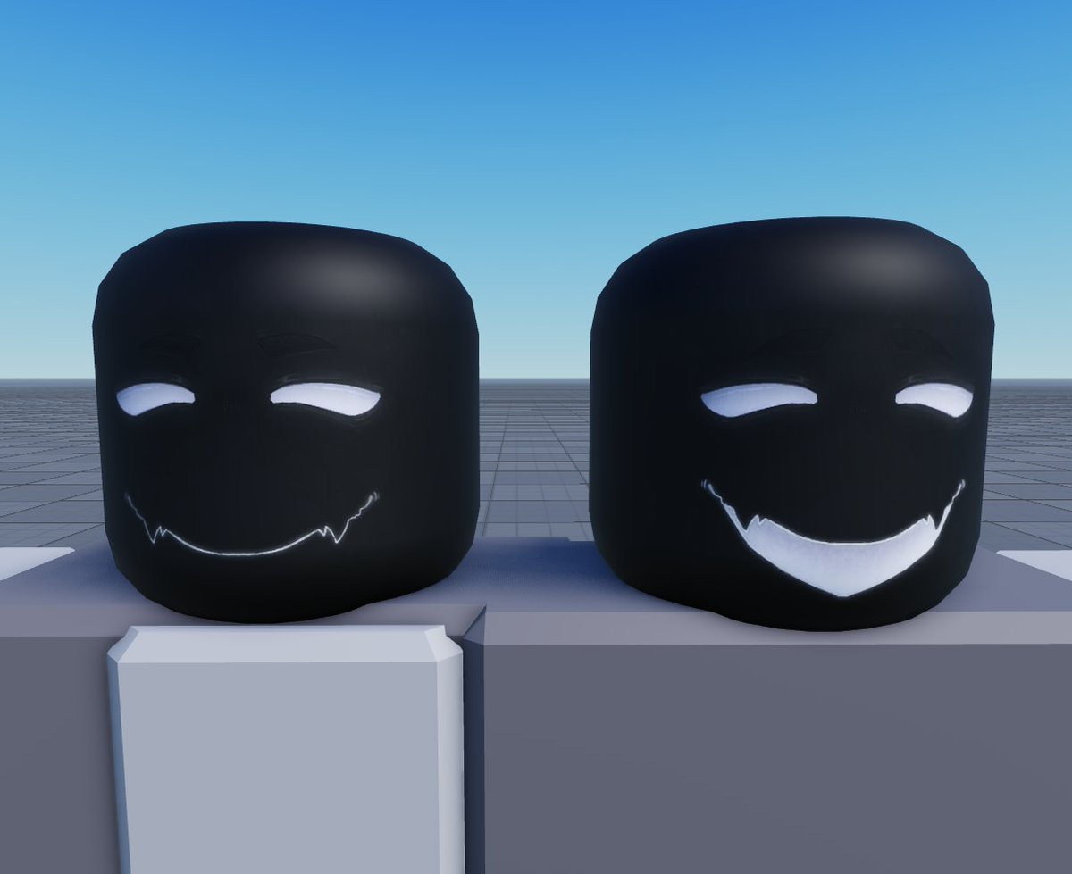 Wellimtoast's tweet photo. New ugc &amp; Clothing! 🌟

Made Twixxel's head(s)! 2 expressions available! 

(They can also be used for the obsessed!) 

Find them here! -> https://t.co/Qe06GdUip5

Also updated the clothing a wee bit! 

#Roblox #RobloxDEV #UGC #RobloxUGC https://t.co/AHE1IW9hln