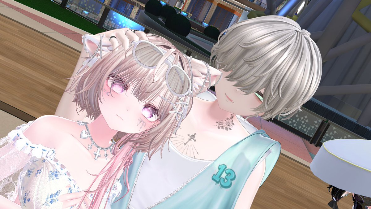 marimo87_vrc's tweet photo. ぶいけっといちにちめ！ https://t.co/9LvVRDolmY