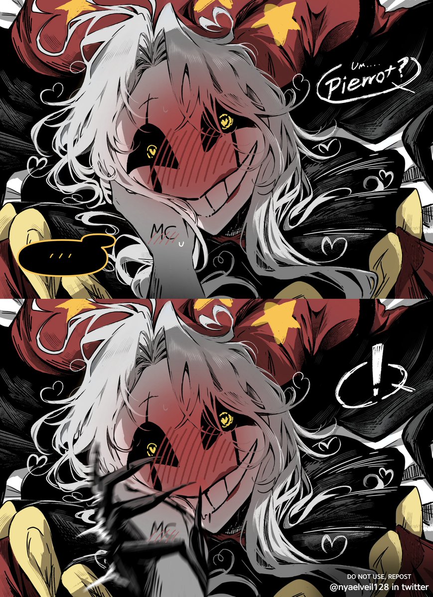 nyaelveil128's tweet photo. ⭐..!!!! 🥴💋

#tfc #thefreakcircus #pierrot https://t.co/faQSPoWaGT
