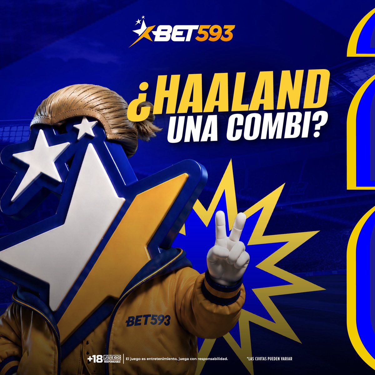 bet593's tweet photo. ¡Convierte la tendencia en ganancias! 🔥

Todos hablan del noruego, pero pocos sacan provecho. Si él anota, usted factura. Arma tu jugada, multiplica tu  saldo y demuestra tu nivel. ¡Porque es de ECUATORIANOS pronosticar TODO! 💥💸👇

Pronostica en Bet593.

#Bet593 #GanoConBet593 https://t.co/V5Mpb3uXh2