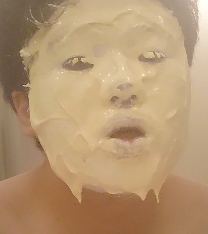 coruseamessy's tweet photo. 男性・食材メッシー注意
数年前に実践した画像です
白塗り→マヨパイ→納豆・チョコレート・生クリームパイなどをしました https://t.co/bS0tvmKMra