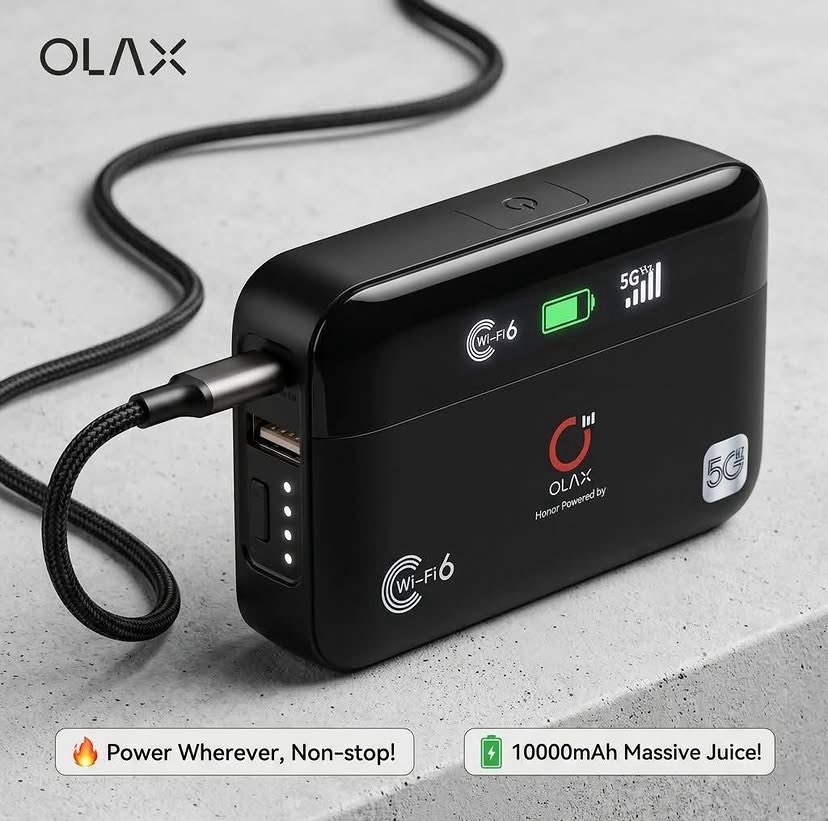 EtornamZacky's tweet photo. ✅ Wi-Fi 6 Technology
✅Support all networks 
✅ Dual Band (2.4GHz &amp; 5GHz)
✅ Massive 10,000mAh Battery
✅ Works as a Power Bank
✅ Supports multiple devices at once
✅ Portable and travel-friendly

Students, travelers &amp; backup internet during power outages.

Gh399

 0548571201 https://t.co/ra40u8hDQ8