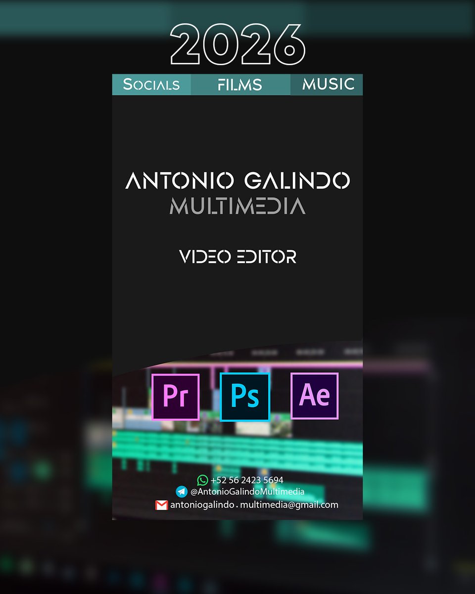 AG495GT's tweet photo. El antes y el ahora de mi tarjeta de presentación como editor de video.
diseño hecho por mí

2022 - 2026

@BuscoEditor 

#videoeditor #editordevideo #premierepro #aftereffects #demoreel #marcapersonal #socials #bussiness #adobe  #animation #youtube #films #youtubevideos #3d https://t.co/JDPsRldwpx