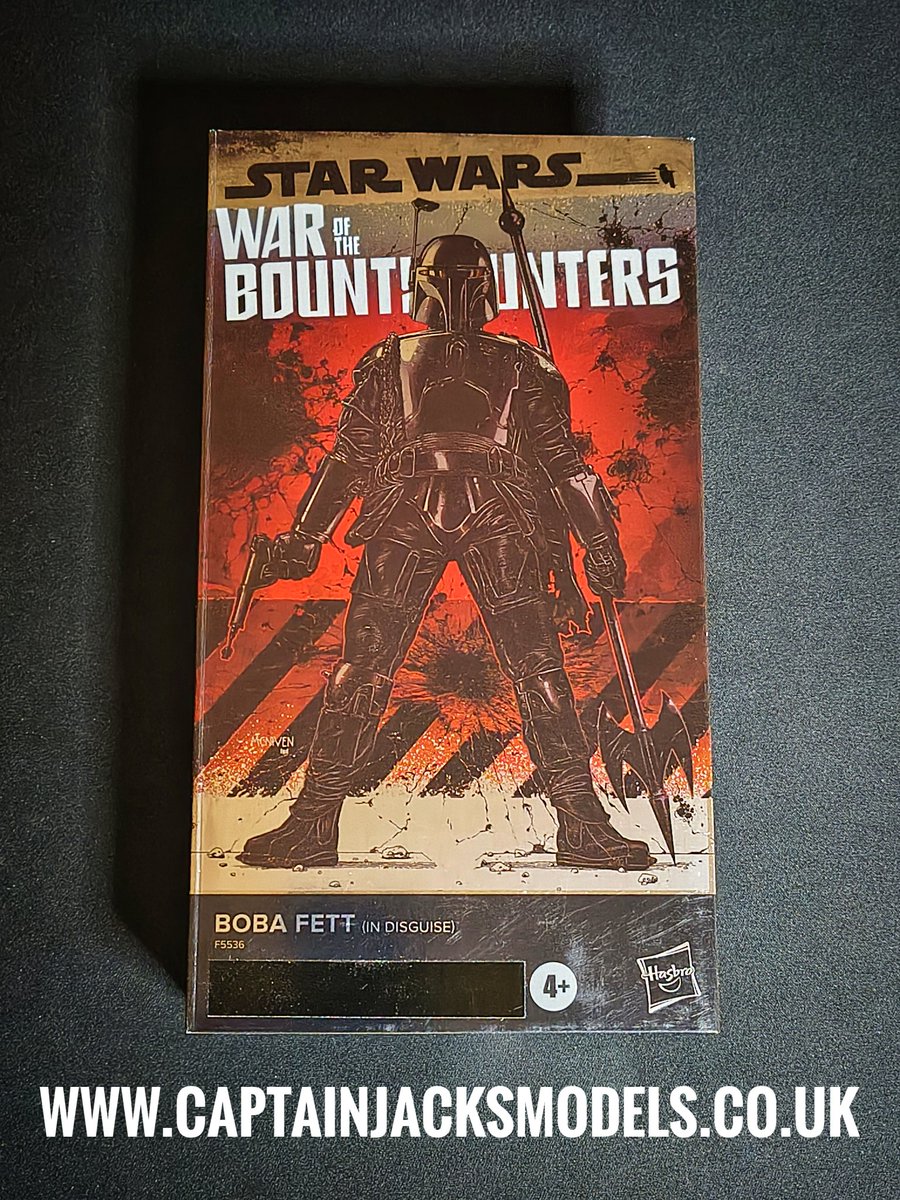 CaptainJModels's tweet photo. Star Wars The Black Series 6 Inch Boba Fett - Boba Fett In Disguise F5536 Event Exclusive
https://t.co/mJk3sOQux0
#starwars #blackseries #blackseriesfigures #starwarsfigures #captainjacksmodels #starwarsfan #starwarscollector #mandalorian https://t.co/anqmMc9kZJ