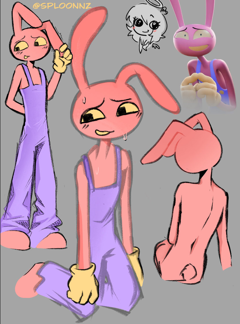 Sploonn's tweet photo. I wasn’t sure if posting the whole thing on TikTok would get it taken down so imma post it here, still cw naked eviljax (also no he’s not doing anything inherently sexual)

[ #art #jax #eviljax #tadc #TADC #tadcart #jaxfanart ] https://t.co/8YoaT4KZVQ