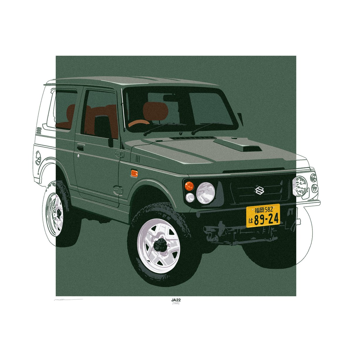 __1820mm__'s tweet photo. 友人のｼﾞﾑﾆｰを描きました👨‍🎨 https://t.co/Kz5aSmFysJ