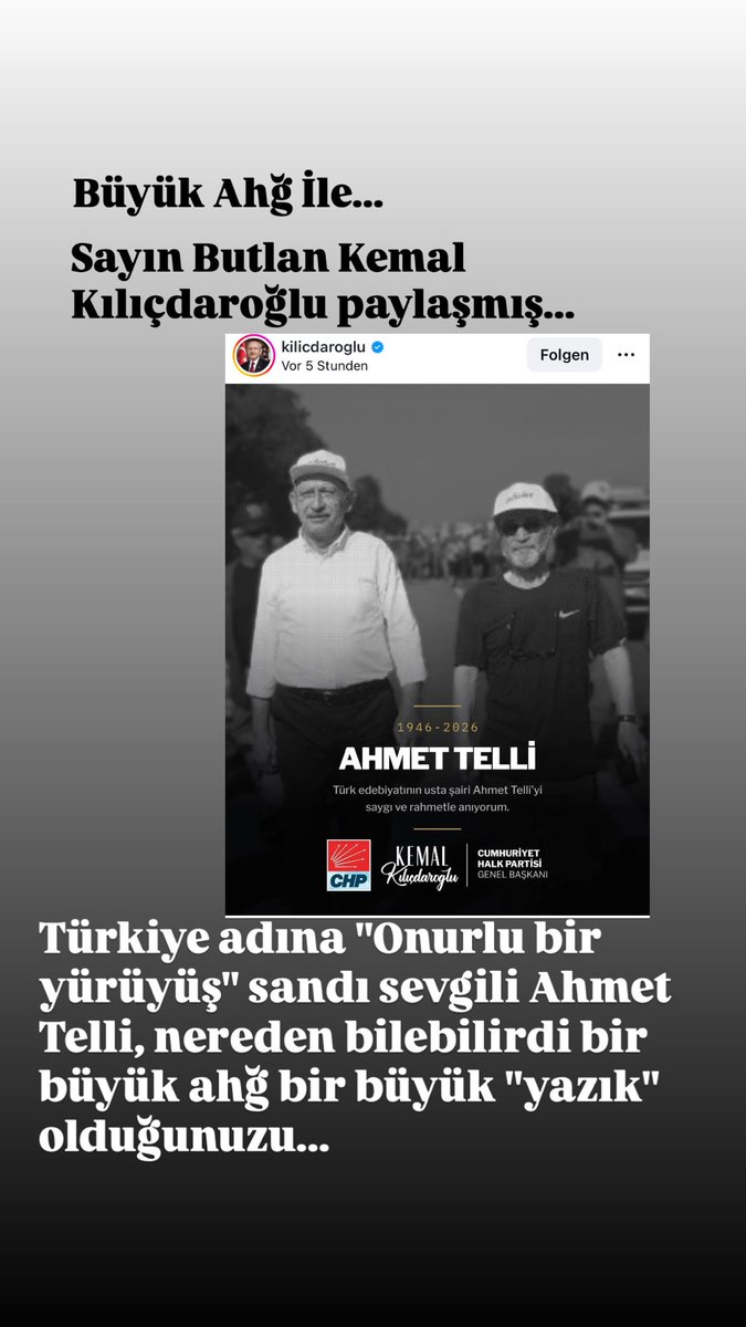 aliaskerbarut's tweet photo. #ahmettelli #kemalkılıçdaroğlu https://t.co/G5oVxQs44s
