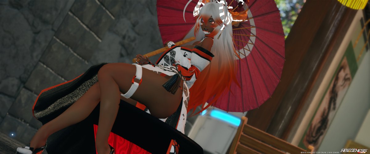 Yakhul88's tweet photo. A small pause on the swim wear to admire something more traditional.
#NGS #PSO2NGS #PSO2NGS_SS https://t.co/uvpy3aW4OF