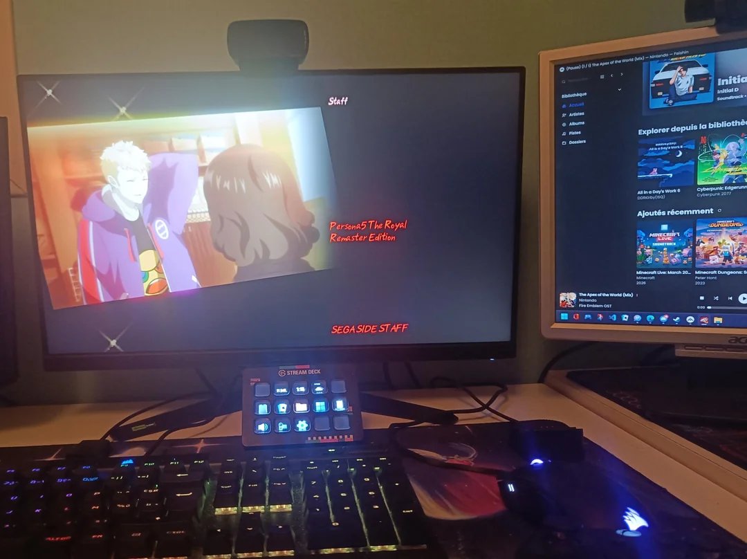 Str4ky's tweet photo. Quel jeu... Persona 5 est un jeu qui m'a vraiment marqué pour son histoire, le nombre incalculable de dialogues permettant la découverte des différents personnages mais aussi la liberté d'une vie étudiante pour améliorer notre personnage. Jouez-y et vous comprendrez... https://t.co/1o2P2qkc91