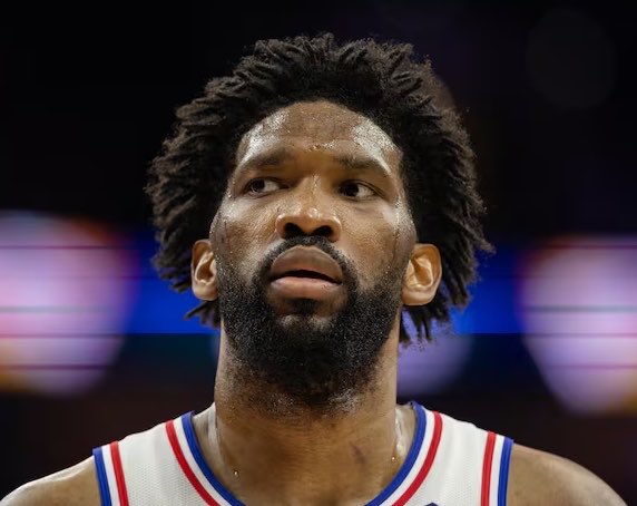 sleeper76ers's tweet photo. Bleacher Report ranked Joel Embiid’s contract as the league’s worst:

“Embiid has appeared in 76 of a possible 246 regular-season games over the past three years. You can’t invest more than one-third of the salary cap in someone who’s not even available one-third of the time.” 😬 https://t.co/QsA8IEtyxU