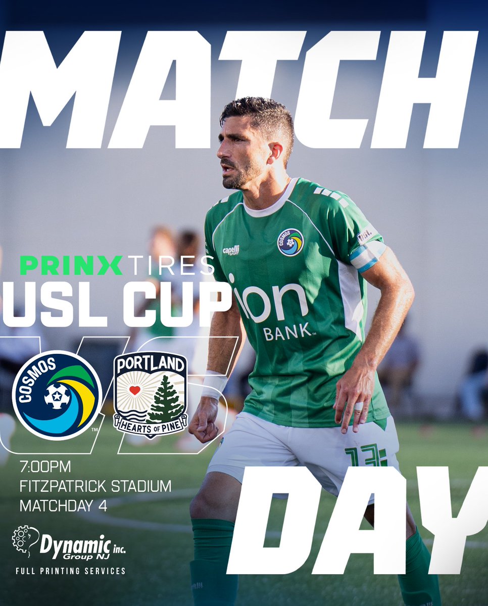 NYCosmos's tweet photo. MATCHDAY. https://t.co/AuQQHmAewy