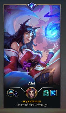 AryasDemise's tweet photo. Unbound Ahri is now available. https://t.co/FgkUvCPmtH