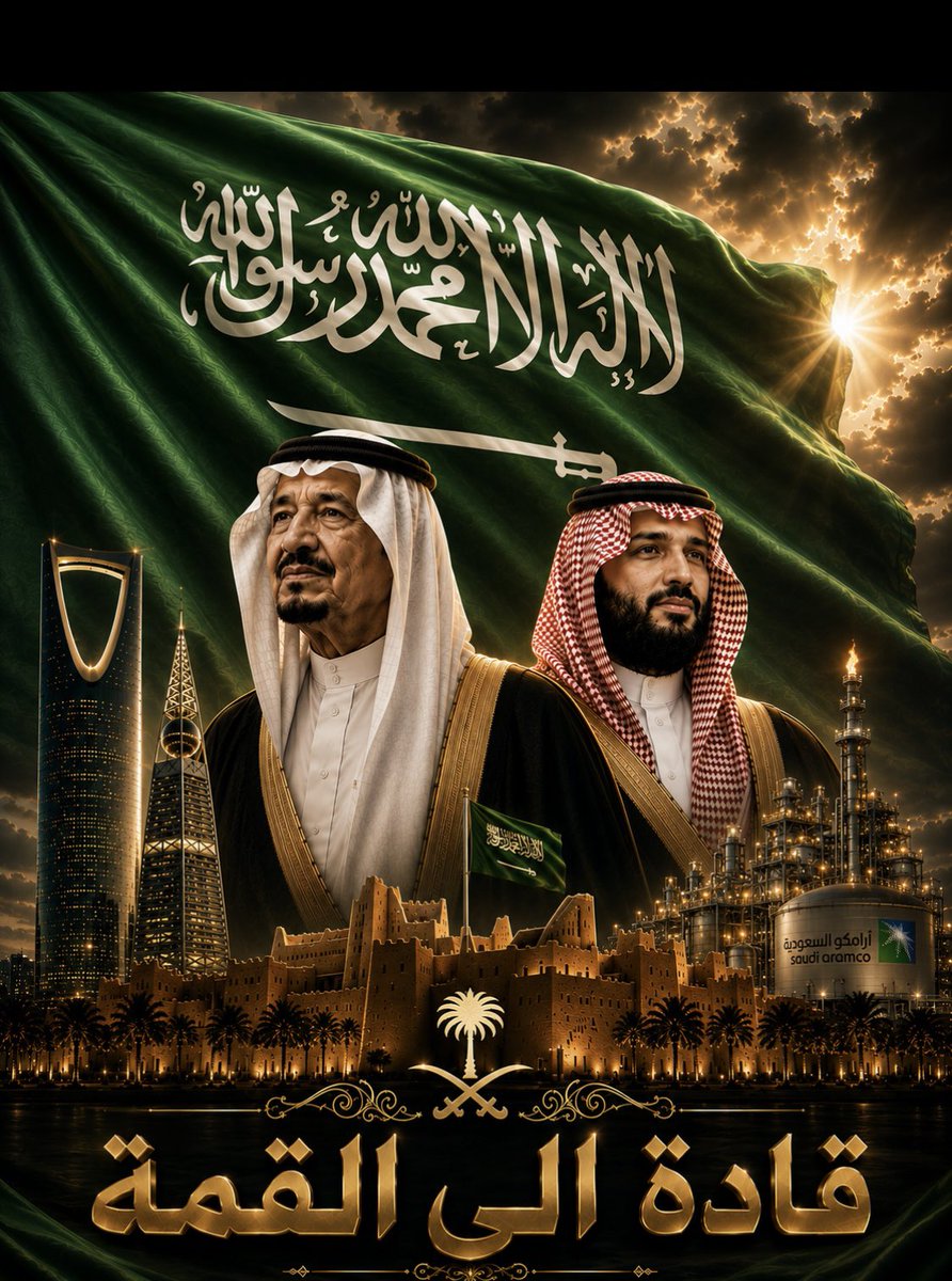 FTS3500's tweet photo. وطنٌ لا تُقاس عظمته بالكلمات، 
بل بتاريخٍ راسخ، 
وعقيدةٍ ثابتة، وقيادةٍ حكيمة، وشعبٍ وفيّ.
هنا المجد… وهنا العزة… وهنا وطنٌ لا يشبه إلا نفسه.
دام عزك يا وطن🇸🇦🇸🇦🇸🇦 https://t.co/mD0hEM7Maw