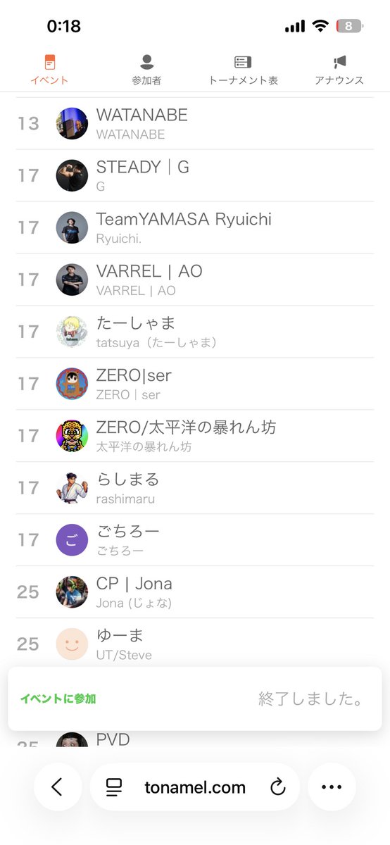rashimaru7272's tweet photo. 17位でした
今朝のランクマ全敗地獄から軌道修正できたものの、試合内容はどれも反省点多し https://t.co/vZZOZ3baEm