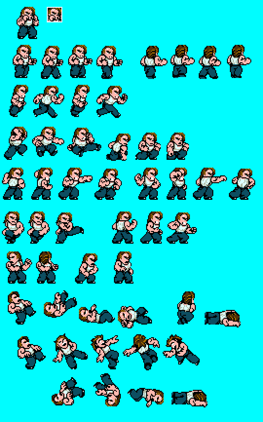 Scissor83976142's tweet photo. Double Dragon:Shadow descends
William's sprites complete！
＃OpenBOR #Pixelart #Gamedev https://t.co/AzO39Lmrca