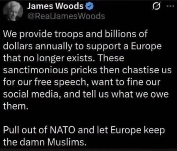 bill_gkar's tweet photo. @POTUS @SenateGOP @SenateDems @HouseGOP @HouseDemocrats stop living and spending in the past. It’s way past time to pull out of NATO! https://t.co/zkiHFIlzze