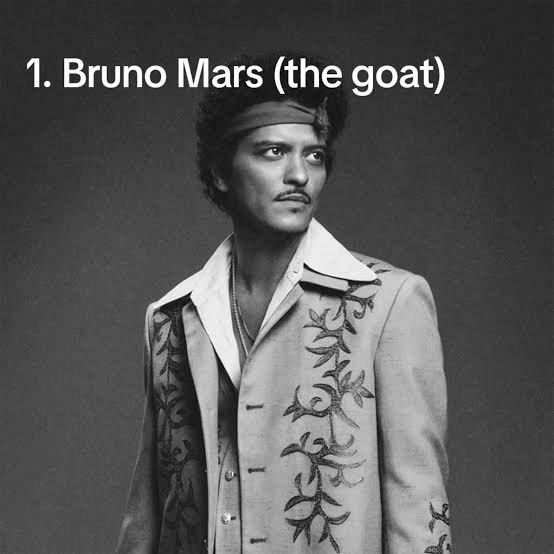pablohawtogs's tweet photo. IF I AM CORRECT, THIS IS A COLLAB WITH BRUNO MARS.

I REMEMBER HE IS CALLED "THE GOAT" BY FANS (GREATEST OF ALL TIME)

THIS IS REALLY BIG FOR SB19! 🐐

SB19 HEADLINES OPM CON
@SB19Official #SB19
#SB19ForAllGenerations https://t.co/8XwNBO6EhY