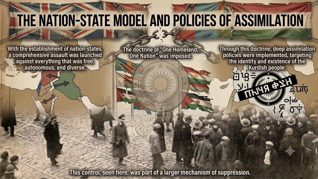 kocerser's tweet photo. THE RIGHT TO SELF-DETERMINATION WAS DENIED
The Kurdish people's right to self-determination was denied; our people were forcibly divided within the borders of four states. https://t.co/16CqWAaIF1
