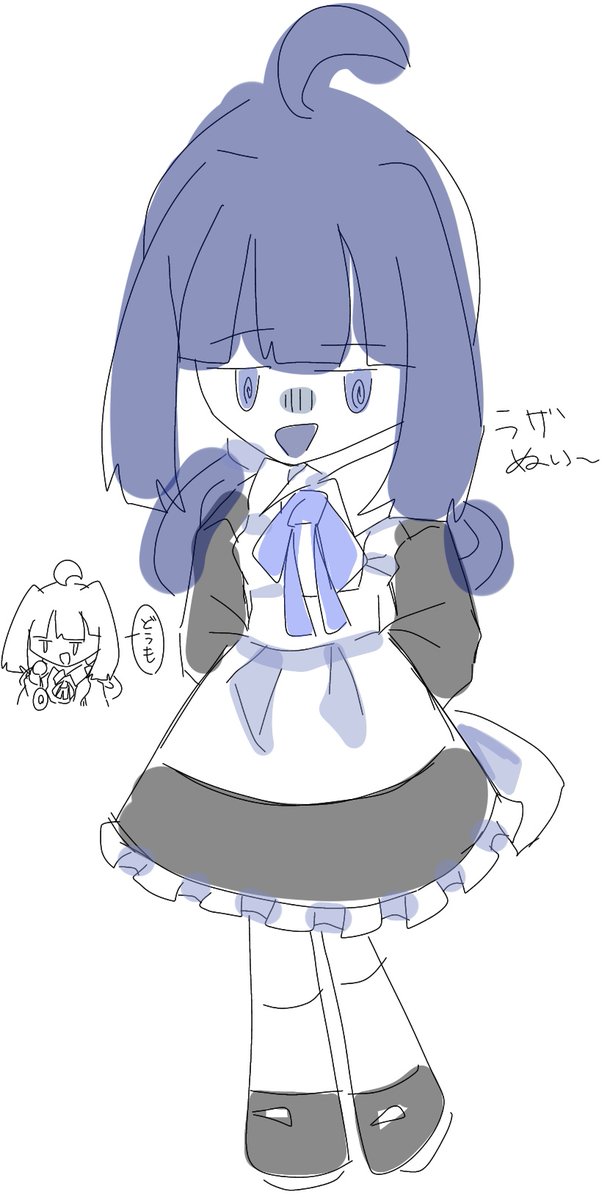 nekoitie's tweet photo. 生存報告がてら裏で描いてた絵でも https://t.co/jutv4mvK9F