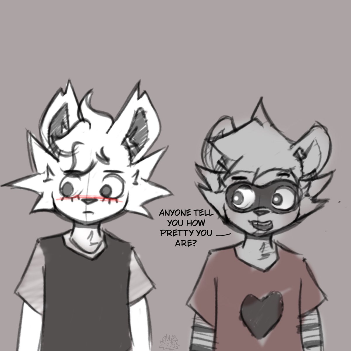 nikthenoob's tweet photo. He's so pretty 

easing back into more art https://t.co/TCjdSnU74U