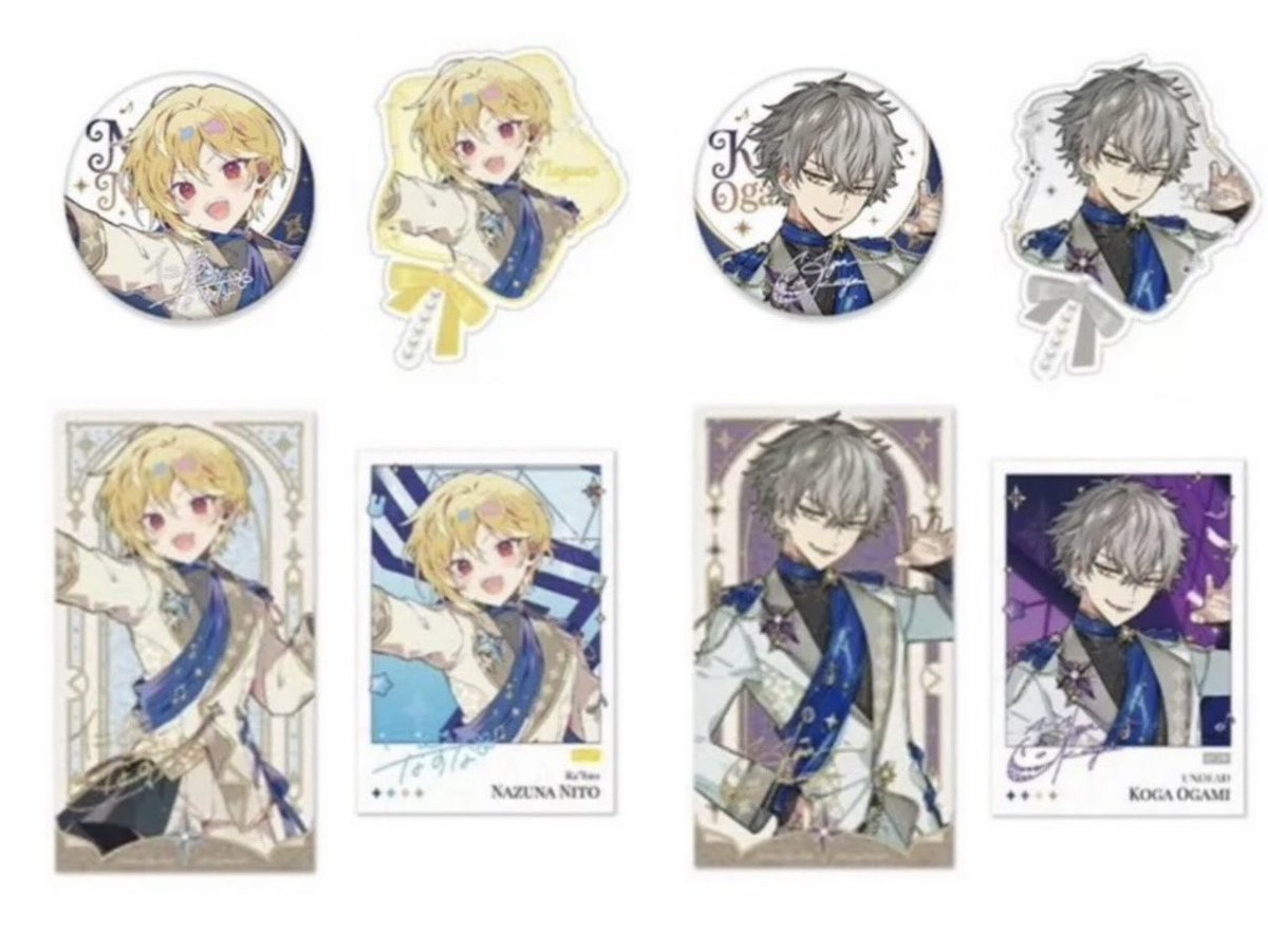 nq2nya's tweet photo. あんスタ 偶像夢幻祭 10周年記念 聚光舞台 中国 ポラロイド クリアカード 缶バッジ

譲）かかった額+送料
求）画像のなずな、晃牙（友人分）

ポラロイド♾、それ以外は各1
種類ごとに2キャラ纏めての方のみ
纏めてお譲り頂ける方優先

新宿、池袋手渡し もしくは郵送
PayPayにてお支払い➡️ https://t.co/a4bMZBPCNt