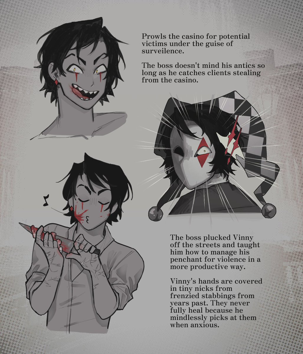 profSugoi's tweet photo. 🎭Vinny the Casino Jester https://t.co/IX0dOOsRNs