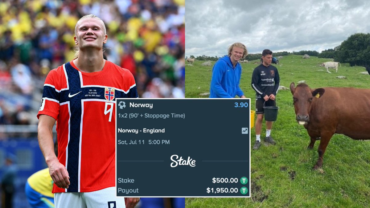 Mercado_Ingles's tweet photo. 🚨🗣️ Erling Haaland ha revelado que cuando se retire del futbol su mayor sueño es tener su propia granja: 

"Estar en la granja, conducir un tractor, alimentar a mis vacas, ese es mi sueño...  Eso es lo que quiero hacer cuando me retire del fútbol.". https://t.co/kkuRSkvgWr